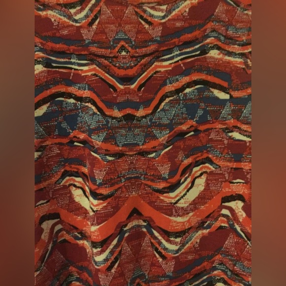 Lularoe Carly XXS Red White and Blue NWT - Picture 3 of 3